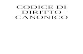 CODICE DI DIRITTO CANONICO - Medjugorjetemponuovo.net/libri/codice-diritto-canonico.doc  · Web viewCODICE DI DIRITTO CANONICO. LIBRO I NORME GENERALI. Can. 1 - I canoni di questo