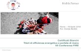 Certificati Bianchi Titoli di efficienza energetica a portata di mano … · 2018. 4. 19. · Partner Rödl & Partner Padova Via Rismondo2/E 35131 Padova Tel.+39 (049) 80469.11 Fax+39