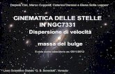 CINEMATICA DELLE STELLE IN NGC7331€¦ · Il cielo come laboratorio as. 2011/2012. Classificazione morfologica di Hubble Galassie ellittiche. Classificazione morfologica di ... Cross-correlazione