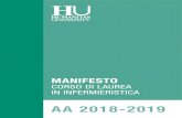Manifesto - Humanitas University€¦ · Manifesto Corso di Laurea in infermieristiCa aa 2018-2019. INFERMIERISTICA 2 ... 2005/36/Ce, modificata dalla direttiva 2013/55/Ce, recepita
