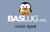 Multimedia su Linux - baslug.org · Multimedia su Linux Flavio “void” Facioni  - Libertà Digitali - Potenza 28 Ottobre 2004