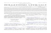 REPUBBLICA ITALIANA BOLLETTINO UFFICIALE · Procedura di verifica ai sensi dell’art. 31 della L.R. 18.1.1999 n. 1 e s.m.i. e della Delib.G.R. 15.2.2005 n. 5/11 e s.m.i. relativa