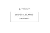 CONTO DEL BILANCIO - Capraia e Limite · 2013. 6. 20. · CONTO DEL BILANCIO Pag. 4 / 23 (A) (F) (M) Residui (B) (G) (N) Residui (C) (H) (O = C + H) Residui (D = B + C) (I = G + H)