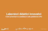 Laboratori didattici innovativi · 2019. 12. 30. · Chi siamo • Fondata nel 1994, con più di 20 anni di esperienza nel portare innovazione negli ambienti didattici e d’apprendimento