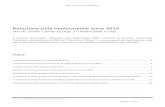 Relazione sulla Performance anno 2014 - Politecnico di Milano · Relazione sulla Performance anno 2014 (Art.10, comma 1 punto b), DLgs. 27 ottobre 2009, n°150) Il presente documento: