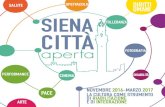 Il senso di “Siena, città aperta” SCA.pdf · Performance di danza Balletto di Siena G.A. SSDRL, Ateneo della Danza 2 marzo. Ore 21.15 Teatro dei Rinnovati GIANNI (progetto in-box)