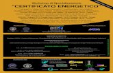 Workshop di Specializzazione “CERTIFICATO ENERGETICO” · COn LA PARTECIPAzIOnE dI: Group S.r.l ADL Group Srl t. +39 081 3723198 ... COORdInAmEnTO dIdATTICO Arch. Isabella Lisi