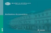 Bollettino Economico n. 1 - 2019 · 2020. 8. 14. · © Banca d’Italia, 2020 Per la pubblicazione cartacea: autorizzazione del Tribunale di Roma n. 290 del 14 ottobre 1983 Per la