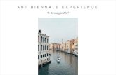 Art Biennale Experience Lagunalonga · 2017. 4. 27. · 03 VERSION #02— APRIL 2017 Art Biennale Experience 2017 si vive navigando, a bordo dello yacht Linssen di Lagunalonga, guidato