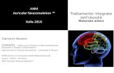 ANM Auricular Neuromulation Trattamento integrato dell’obesità · Italia 2016 Giancarlo Bazzoni CERNATEC Centro per la Ricerca in Neuromodulazione Auricolare e Terapie Complementari