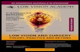 XX CONGRESSO NAZIONALE DI IPOVISIONE · Conducono: Joseph Sajish Pinackatt (Ophthalmology - Brescia), Miroslav Kacerik (Ophthalmology - Bergamo), Lucia Scorolli (Ophthalmology - Bologna)