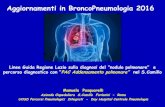 Aggiornamenti in BroncoPneumologia 2016...PACPAC 144144 DH 18 2012 Noduli e Opacità Polmonari di ndd: diagnosi + inserimento in Percorso Oncologico Il PAC P2357 diagnostico dell’addensamento