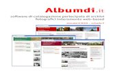 Albumdi - uniroma1.it · gestione di un sistema informativo per i beni culturali progettato appositamente per consentire, ... (ASP.NET) consente la pubblicazione automatica dei contenuti