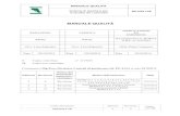 MANUALE DELLA QUALITA 17025 - ARPA Campania · MANUALE QUALITÀ Sistema di Gestione per la Qualità dei Laboratori MQ SGQ LAB Codice Documento Edizione Revisione MQ SGQ LAB 3 0 Pagina