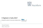 Il Digitale in Italia 2017 · Il Digitale in Italia 2017 –9 Marzo 2017 Lo stato di avanzamento del Piano Crescita Digitale Progetti Enti coinvolti Stato di avanzamento • 3.720