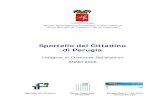 Sportello del Cittadino di Perugia - eticaPA · in merito all’indagine di customer satisfaction per il Master e Corso di Alta Comunicazione Pubblica e Istituzionale presso la Scuola
