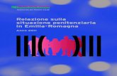 Relazione sulla situazione penitenziaria in Emilia-Romagna · 2012. 6. 13. · Si evidenzia come il sovraffollamento nella nostra regione superi la media nazionale di circa 20 punti,