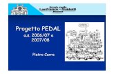 Presentazione Carra 2 - Mobilità€¦ · Progetto PEDAL a.s.2006/07 e 2007/08 Pietro Carra. Scuola Lanfranco zona sud di Modena al limite di un parco raggiunta da numerose piste