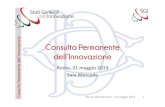 Slide Complete Consulta 21 maggio - A GRANELLI · Roma,&SalaMercede&–21&maggio&2013&&&&&9& 10+1&proposte & 1. Piano strategico per l'innovazione 2. Programma nazionale per alfabetizzazione