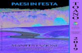 Comune di Toano - PAESI IN FESTA TO · Uno scorcio animato di Cerredolo, da sempre paese dedito agli scambi e ai com-merci tra la montagna e la pianura (archivio fotografico Schenetti)