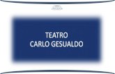 TEATRO CARLO GESUALDO - Avellino · 2016. 3. 21. · Teatro Carlo Gesualdo che ha sempre avuto come oiettivo l’eseuzione di onerti pulii, saggi e ollaorazioni on altre forme d’arte