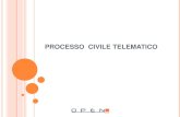 PROCESSO CIVILE TELEMATICO consolle... · 2018. 5. 3. · Il Processo Civile Telematico Il processo civile telematico è il principale progetto di E-GOVERNMENT del Ministero della