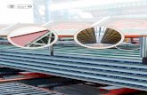 Marcegaglia, Pannelli Coibentatiper Copertura, Roofing panels, · PDF file 2019. 4. 4. · P G B t D 5 PGB tD5 acciaiO - steeL spessore pannello Panel thickness spessore supporto Support