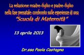 13 aprile 2013 - cavrivoli.org · interazione madre-bambino in fase prenatale e su tutto il mondo intrauterino che si è rivelato essere ricco e dinamico . Le ricerche hanno dimostrato