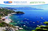 PROGRAMMI SPECIALI 2015 - 2016 - Giglio Travel Travel 2016.pdf · MAR HOTEL ALIMURI ATLANTIC PALACE CONCAZZURRA ON THE CLIFFCONCAZZURRA ON THE CLIFF CONCAZZURRA BEACH RESORTCONCAZZURRA