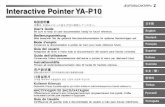 YA-P10 Pointer.book 1 ページ 2011年3月16日 水曜 …YA-P10_Pointer_02_e.book 7 ページ 2011年3月23日 水曜日 午後3時5分 E-8 zStrap zCD-ROM zUser’s Guide (This Manual)