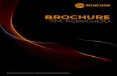 BROCHURE - Ronchini Massimo Srl · 2019. 9. 24. · 8 DATI TECNICI 16 Kg 60 Kg 120/HA Kg 210 kg 300 Kg Carico utile 16 Kg 60 kg 120 Kg 210 Kg 300 Kg Carico braccio 10 Kg 35 Kg 50