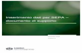 Inserimento dati per SEPA documento di supporto · Per comunicare i propri dati di fatturazione è necessario accedere alla piattaforma di membership MT (CLIMP), nella sezione dedicata