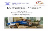 Lympha Press® · 2018. 12. 19. · Lympha Pants®, Lympha Pants® XL e PCD Pants™ hanno 3 cerniere lampo per ada ©arsi a tu ©e le taglie. PCD Pants™ha una sola cerniera e si