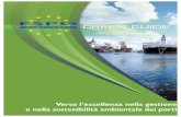 ESPO Guida Verde - EcoPorts | ESPO · 1. Visione per la sostenibilità delle aree portuali 1.1 Finalità della Guida pag. 8 1.2 ESPO codice di politica ambientale pag. 9 1.3 L’