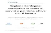 Regione Sardegna: normativa in tema di servizi e politiche attive … · 2018. 7. 31. · 3 APPROFONDIMENTI SULLA NORMATIVA DI RIFERIMENTO A LIVELLO NAZIONALE REALIZZATI DA ANPAL