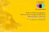 Monitoraggio attività legislativaliguria.coni.it/images/liguria/05._Maggio_2016.pdf6 Abruzzo - Legge regionale 12 novembre 2015, n. 39 “Modifica all’art. 8 della L.R. 2 dicembre