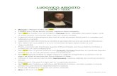 LUDOVICO ARIOSTO · 2019. 8. 7. · prof.ssa Bosisio Laura LUDOVICO ARIOSTO (1474 – 1533) • Nacque a Reggio Emilia nel 1474; • Il padre era il conte Nicolò Ariosto capitano