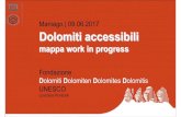 2017.06.09 Dolomiti accessibili - Maniago ok Dolomiti accessibili mappa work in progress Fondazione