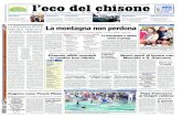 LE UOVA DELLA TRADIZIONE La montagna non perdona · 2015. 3. 31. · la mozione presentata dal sindaco di Pinerolo - Anche Fassino ha dato la sua adesione nelle pagine interne PINEROLO