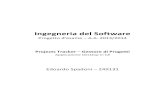 Ingegneria del Software - University of Urbino€¦ · Ingegneria del Software Progetto desame – A.A. 2013/2014 Projects Tracker – Gestore di Progetti Applicazione Desktop in