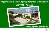 UNIVPM - Ancona · 17 . Curriculum . Gestione dei Sistemi Ambientali e del Territorio (GSAT) Curriculum . Produzione e Protezione delle Colture Vegetali (PPCV) Primo anno (in comune)