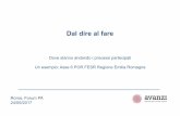Dal dire al fare - FPAforges.forumpa.it/assets/Speeches/20594/co_33_zulianello.pdf · 5/23/2017  · Rimini Ponte di Tiberio Servizi innovavi per la fruizione del patrimonio culturale