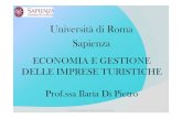 Università di Roma Sapienza del 16... · IL BUSINESS PLAN Un business plan viene realizzato prima dell’apertura dell’azienda al fine di valutare l’idea progettuale e la sua