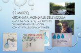 22 MARZO, GIORNATA MONDIALE DELL’ACQUA...22 marzo, giornata mondiale dell’acqua anche da casa la 5b, ha riflettuto sull’importanza dell’acqua con attivita’, slogan, interviste