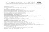 INDICE ANALITICO DE COMUNICACION OFICIAL · INDICE ANALITICO DE COMUNICACION OFICIAL (Números del 1 al 53, que corresponden del 1° de noviembre de 1973 al 1° de septiembre de 1977)