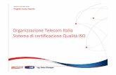Organizzazione Telecom Italia Sistema di certificazione QualitàISOlnx.itcsturzo.gov.it/site/images/elis/IV 5E... · 2018. 2. 2. · GRUPPO TELECOM ITALIA Progetto scuola/impresa