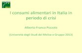 I consumi alimentari in Italia in periodo di crisi...I canali innovativi: la vendita diretta • La vendita diretta rappresenta quasi il 3% del totale dei consumi alimentari • Tra