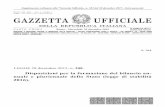 Legge 27-02-2004, n. 46 - Filiale di Roma Legge 23 …Legge 23-12-1996, n. 662 - Filiale di Roma Roma - Mercoledì, 30 dicembre 2015 Supplemento ordinario alla “Gazzetta Ufﬁ ciale„