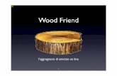 wood friendwoodfriend.sourceforge.net/woodfriend.pdf · Andamento dell’utilizzo del prodotto 0 50 100 150 200 87 65 53 21 12 16 32 56 60 51 57 42 5 13 39 70 102 180 1° mese 2°