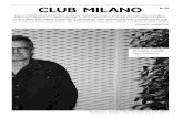 NOVEMBRE - DICEMBRE 2015 - Club Milano...4 Expo si è concluso da qualche settimana, ma i festeggiamenti non ancora. In prima fi la a esultare c’è Giuseppe Sala, che è la persona